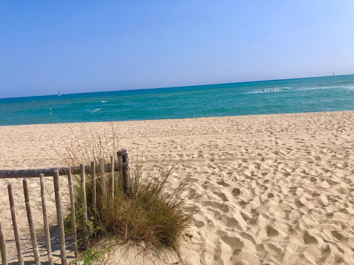 Barcaresa-Elegant Appartement Vue Mer Wifi Parking Le Barcares Bagian luar foto