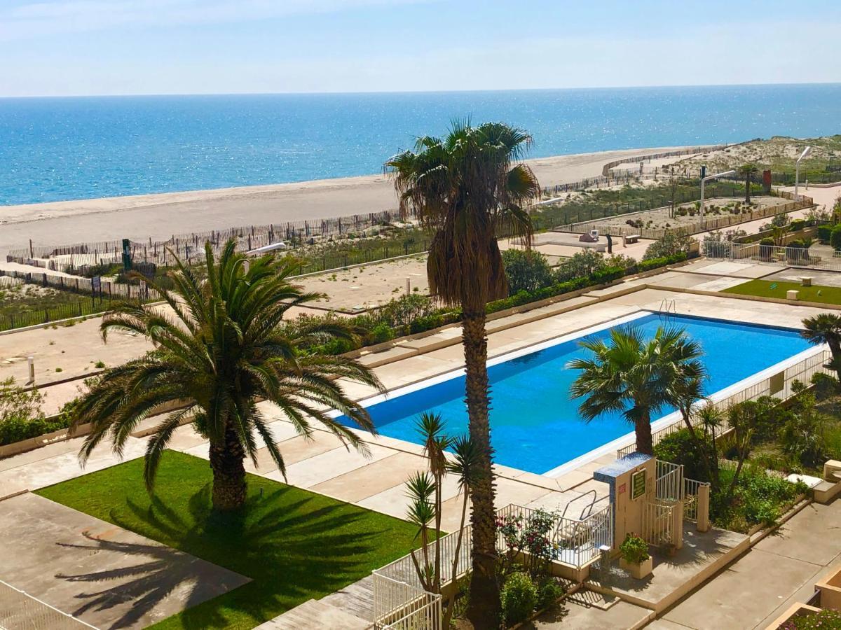 Barcaresa-Elegant Appartement Vue Mer Wifi Parking Le Barcares Bagian luar foto