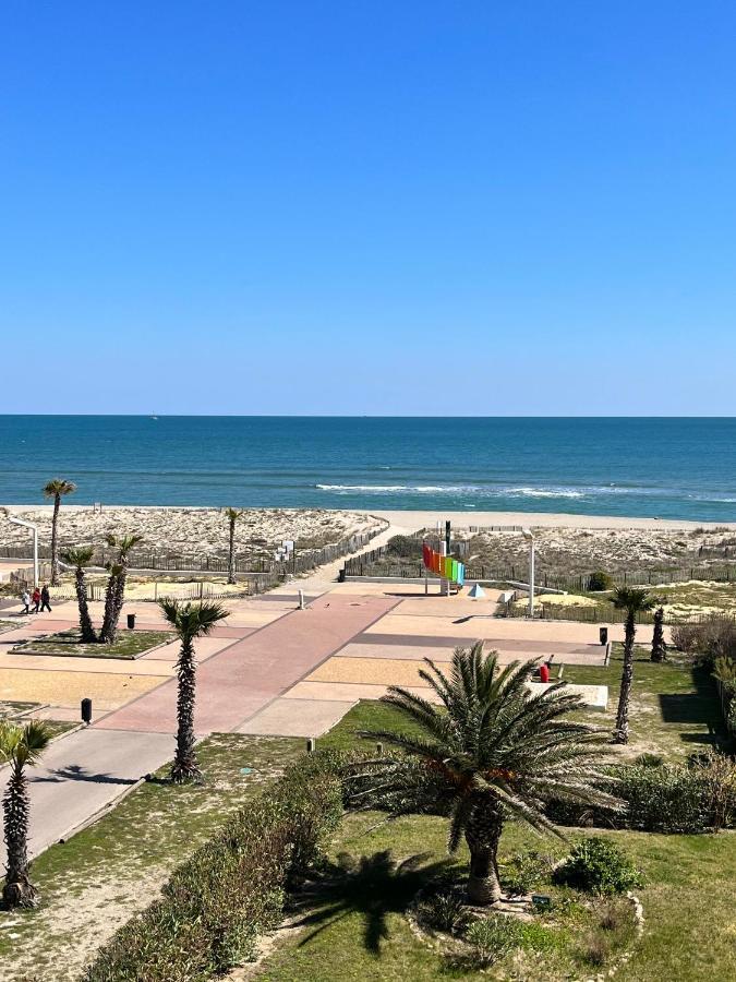 Barcaresa-Elegant Appartement Vue Mer Wifi Parking Le Barcares Bagian luar foto