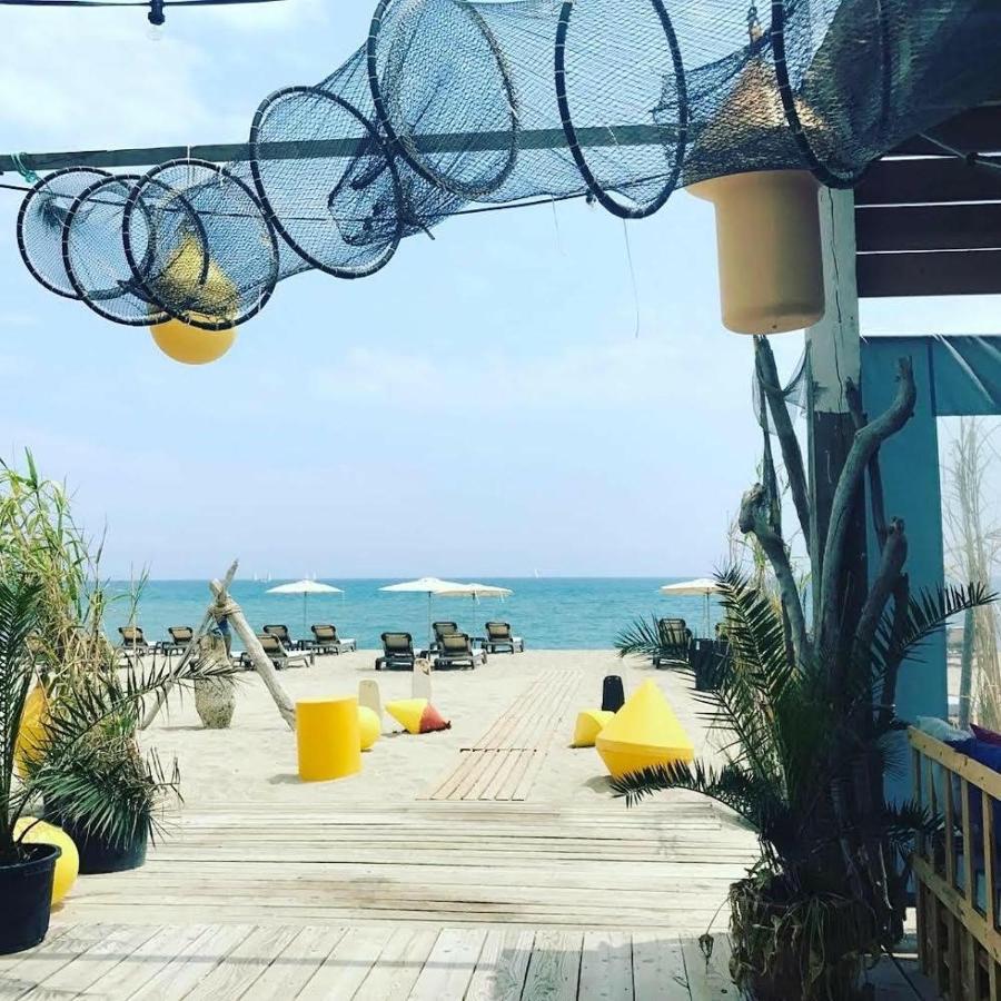 Barcaresa-Elegant Appartement Vue Mer Wifi Parking Le Barcares Bagian luar foto