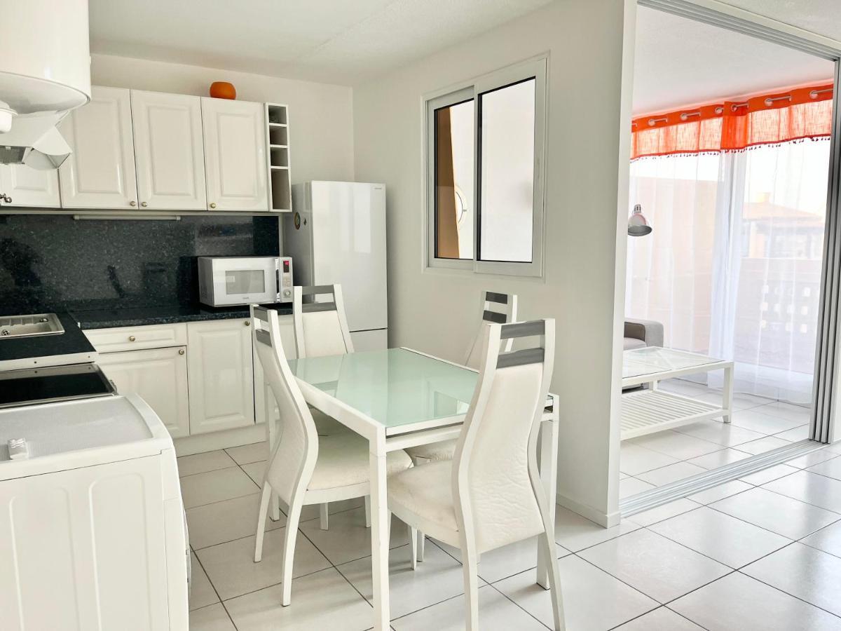 Barcaresa-Elegant Appartement Vue Mer Wifi Parking Le Barcares Bagian luar foto