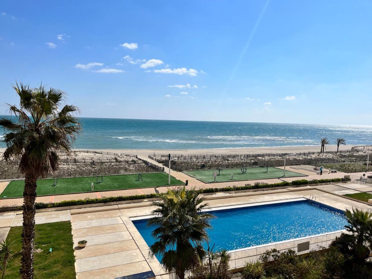 Barcaresa-Elegant Appartement Vue Mer Wifi Parking Le Barcares Bagian luar foto