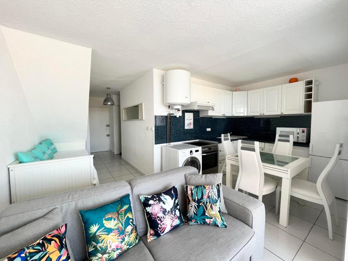 Barcaresa-Elegant Appartement Vue Mer Wifi Parking Le Barcares Bagian luar foto